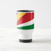 Seychellen-Flagge Reisebecher (Mittel)