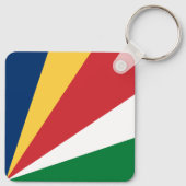 Seychellen-Flagge Schlüsselanhänger (Rückseite)