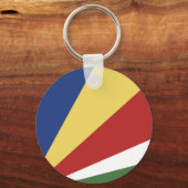 Seychellen-Flagge Schlüsselanhänger (Vorderseite)