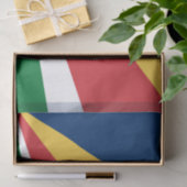 Seychellen-Flagge Seidenpapier (Geschenk)