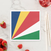 Seychellen-Flagge Serviette (Beispiel)