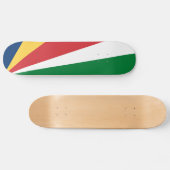 Seychellen-Flagge Skateboard (Horizontal)
