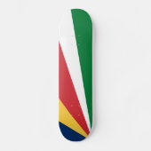 Seychellen-Flagge Skateboard (Vorderseite)