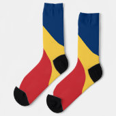 Seychellen-Flagge Socken (Linkes Detail)