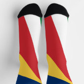 Seychellen-Flagge Socken (Oben)