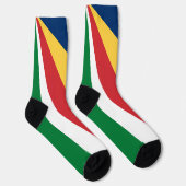 Seychellen-Flagge Socken (Rechts)
