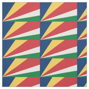 Seychellen-Flagge Stoff