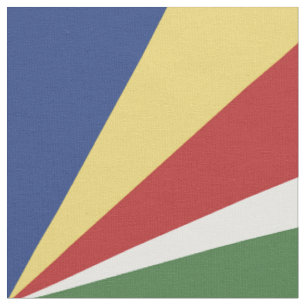 Seychellen-Flagge Stoff