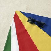 Seychellen-Flagge Strandtuch (Beispiel)