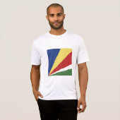 Seychellen-Flagge T-Shirt (Vorne ganz)