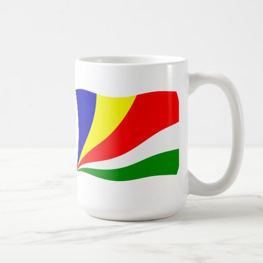 Seychellen-Flagge Tasse (Rechts)