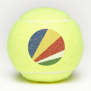 Seychellen-Flagge Tennisbälle