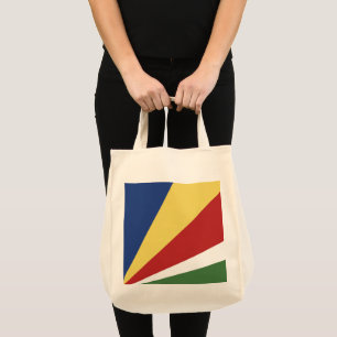 Seychellen-Flagge Tragetasche