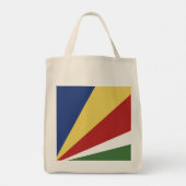 Seychellen-Flagge Tragetasche (Rückseite)
