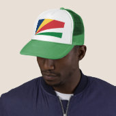 Seychellen-Flagge Truckerkappe (Beispiel)