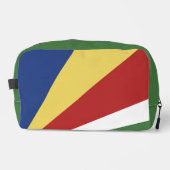 Seychellen-Flagge Waschbeutel (Vorderseite)