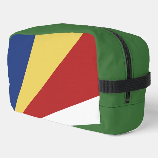 Seychellen-Flagge Waschbeutel (Linke Seite)