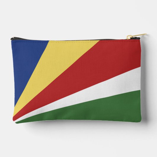 Seychellen-Flagge Zubehörtasche (Rückseite)