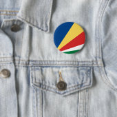 Seychellen-Flaggen-Knopf Button (Beispiel)