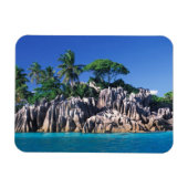 Seychellen. Ilot St. Pierre (bei Praslin) Magnet (Horizontal)