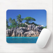 Seychellen. Ilot St. Pierre (in der Nähe von Prasl Mousepad (Mit Mouse)