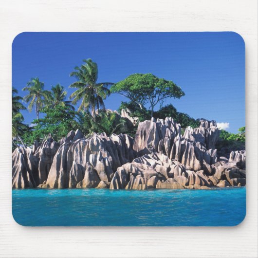 Seychellen. Ilot St. Pierre (in der Nähe von Prasl Mousepad (Vorne)