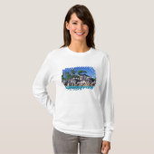Seychellen. Ilot St. Pierre (in der Nähe von Prasl T-Shirt (Vorne ganz)