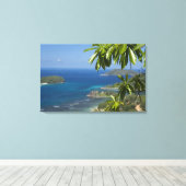 Seychellen, Insel Mahe. Western Küste Leinwanddruck (Insitu (Holzboden))