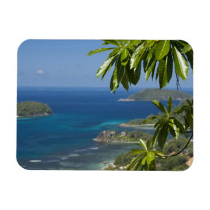 Seychellen, Insel Mahe. Westküste von Magnet