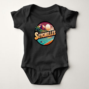 Seychellen Inseln Indischer Ozean Baby Strampler