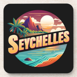 Seychellen Inseln Indischer Ozean Getränkeuntersetzer