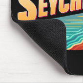 Seychellen Inseln Indischer Ozean Mousepad (Ecke)