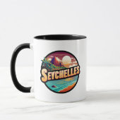 Seychellen Inseln Indischer Ozean Tasse (Links)
