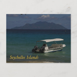 Seychellen Inseln Postkarte