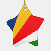 Seychellen Keramik Ornament (Links)