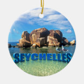 Seychellen Keramikornament (Vorne)