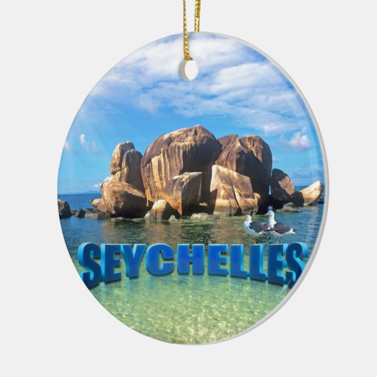 Seychellen Keramikornament (Links)