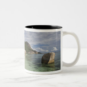 Seychellen, La Digue Insel, L'Union Estate 2 Zweifarbige Tasse