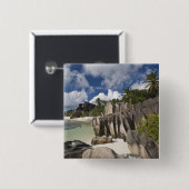 Seychellen, La Digue Island, L'Gewerkschaft Anwese Button (Vorne & Hinten)