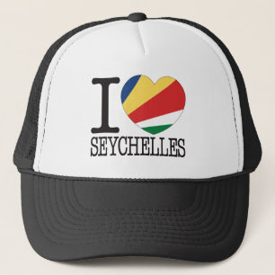 Seychellen-Liebe v2 Truckerkappe