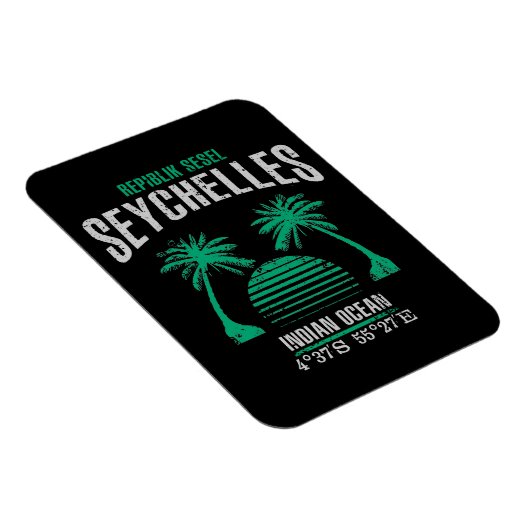 Seychellen Magnet (Rechte Seite)