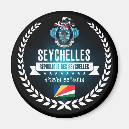Seychellen Magnet (Vorne)