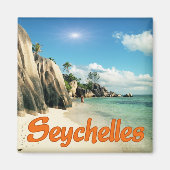 Seychellen Magnet (Vorne)