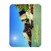 Seychellen Magnet (Vertikal)