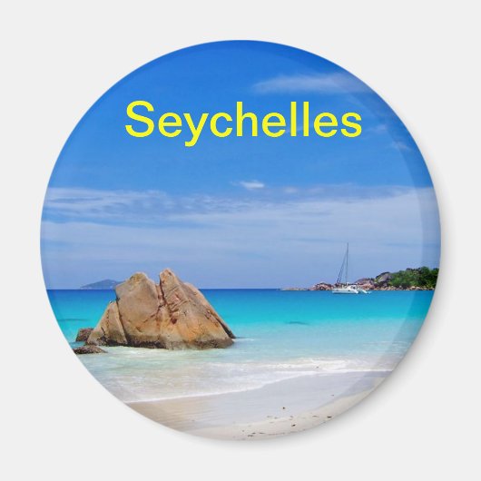Seychellen-Magnet Magnet (Vorne)