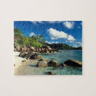 Seychellen, Mahe-Insel, Anse Royale Beach. 3 Puzzle
