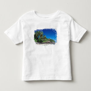 Seychellen, Mahe-Insel, Anse Royale Strand. 2 Kleinkind T-shirt