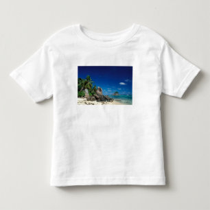 Seychellen, Mahe-Insel, Anse Royale Strand. Kleinkind T-shirt