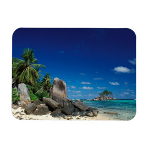 Seychellen, Mahe-Insel, Anse Royale Strand. Magnet