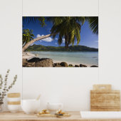Seychellen, Mahe Island, Anse a la Mouche Poster (Küche)